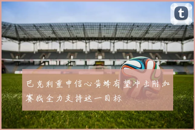 巴克利重申信心黄蜂有望冲击附加赛我全力支持这一目标