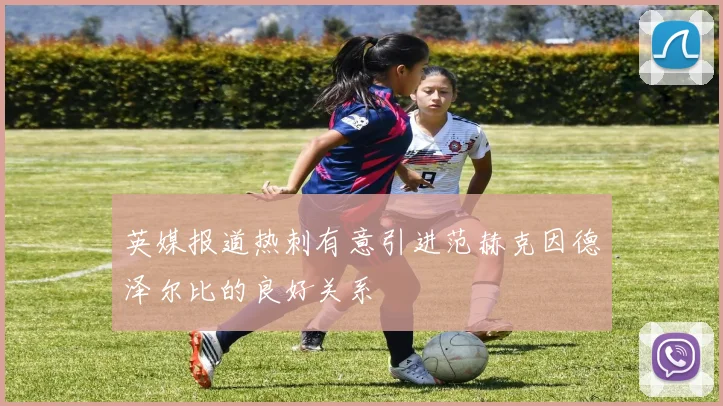 英媒报道热刺有意引进范赫克因德泽尔比的良好关系